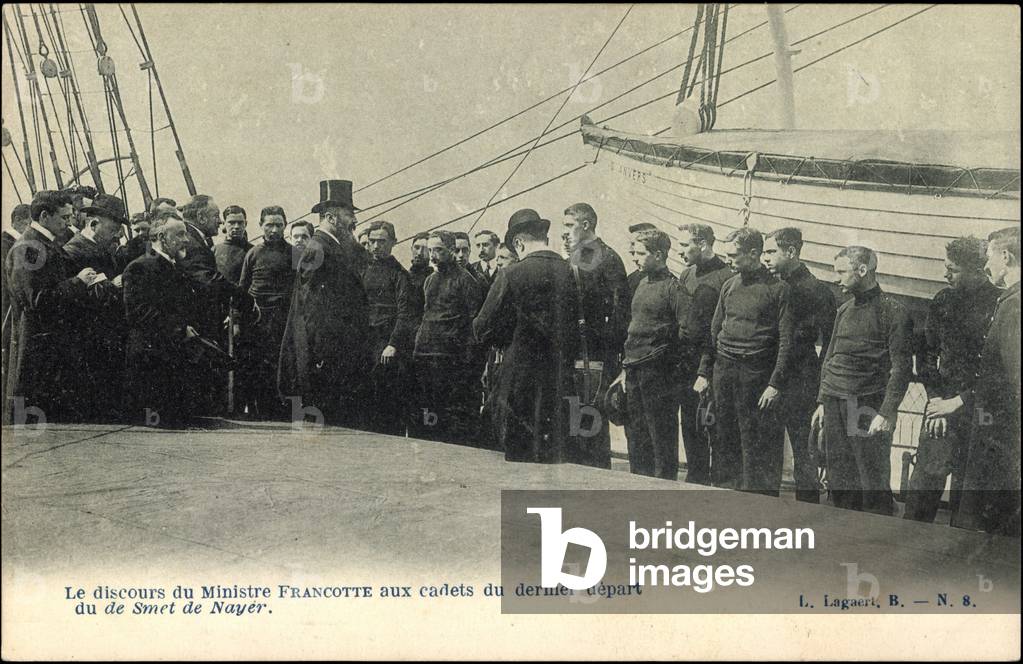 Smet de Nayer, Minister Francotte, Soldiers, Cadets