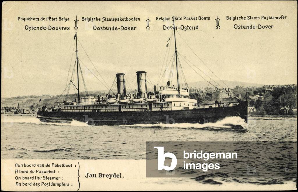 Ostend, Ferry ship Jay Breydel, 5c