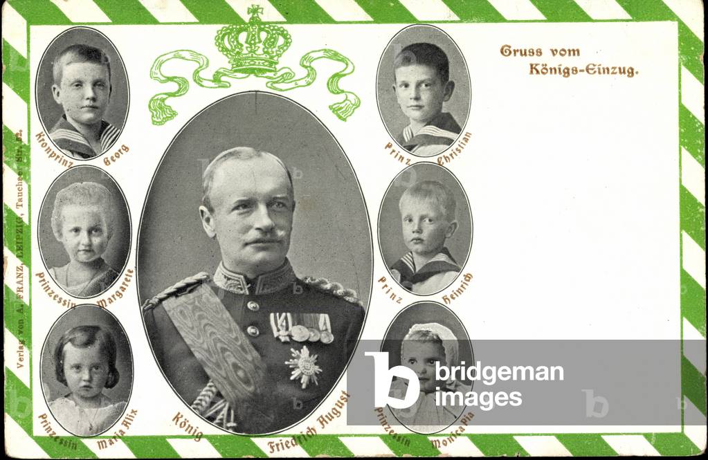 Passepartout Friedrich August III, Wettinger, Kinder