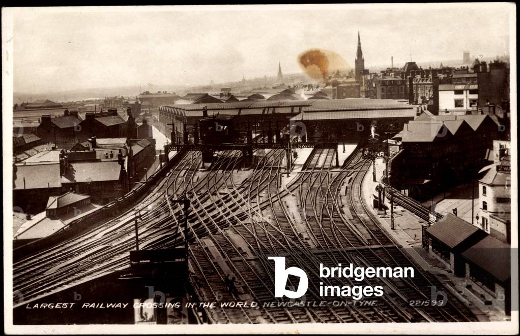 Newcastle on Tyne, Largest Railway Crossing