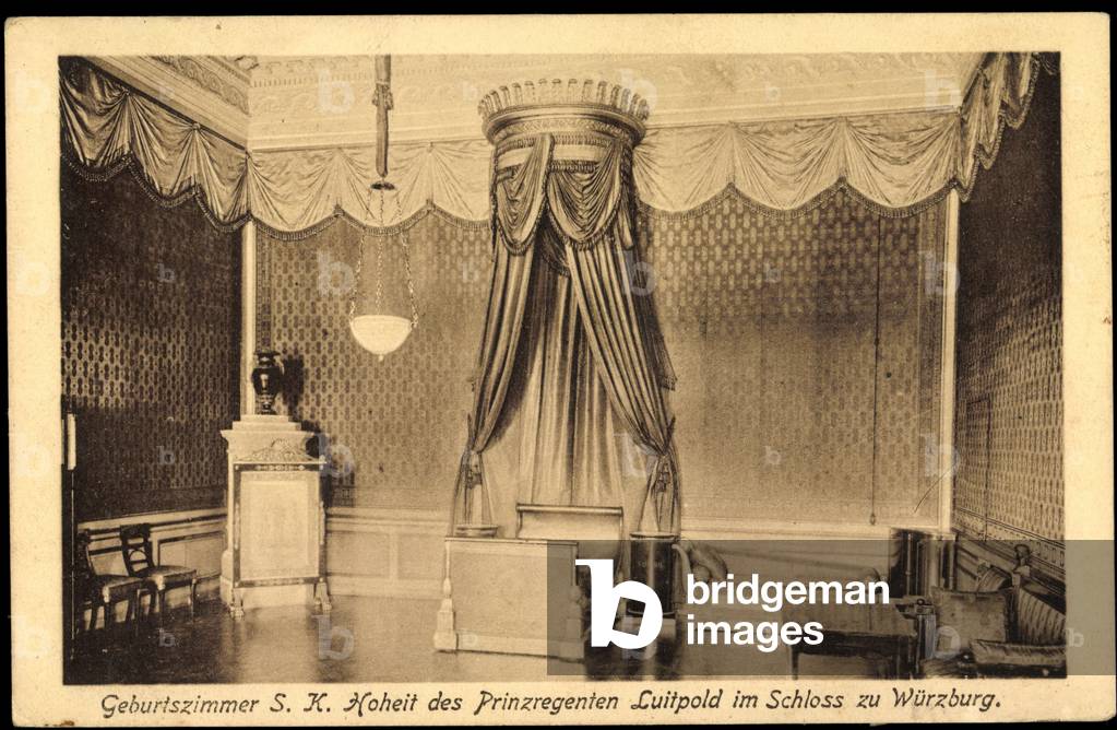 Würzburg, Birthroom of Prince Regent Luitpold