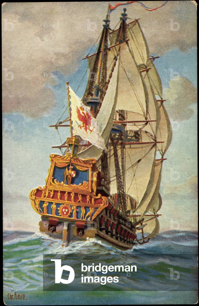 Artist Rave, C., Brandenb. Warship, Churprinz