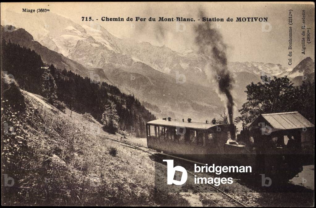 Motivon Haute Savoie, Chemin de Fer du Mont Blanc