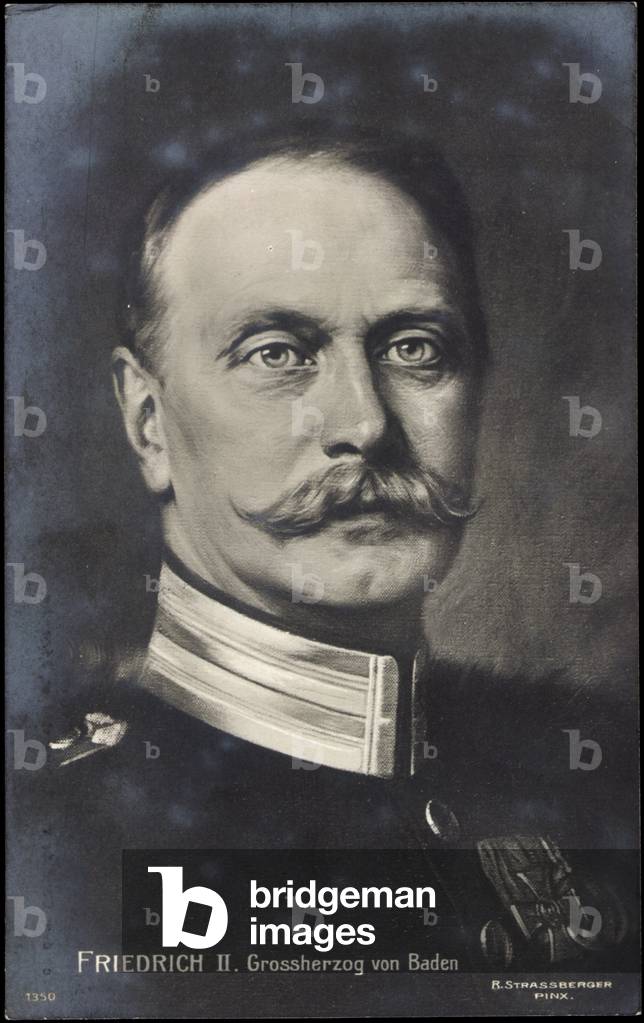 Artist Strassburger R., Friedrich II of Baden