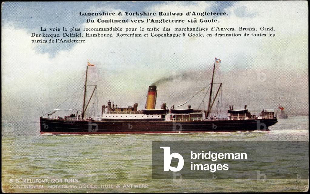 Lancashire, Yorkshire Railway, S.S. Mellifont