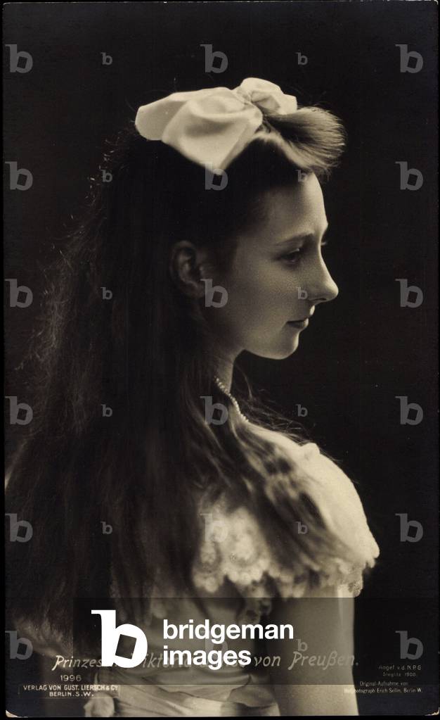 Ak Princess Viktoria Luise von Prussia, Liersch 1996 (b/w photo)