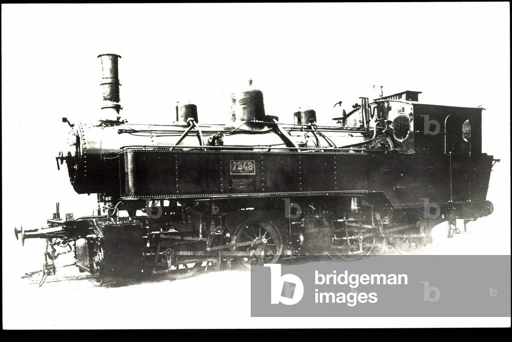 Photo German freight locomotive No. 92 9005 7948 Prussia
