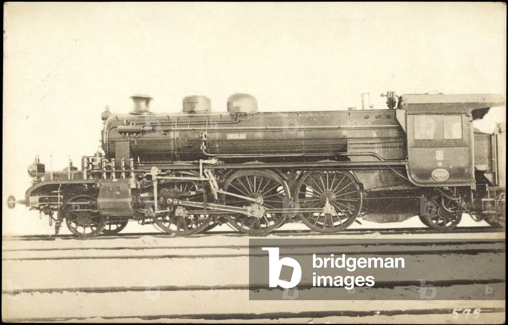 Photo German steam locomotive 8000, T13 Hagans, Berlin