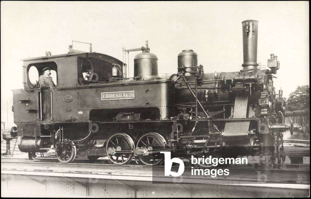 Photo German freight locomotive No. 84 354 Erdesbach Saxony