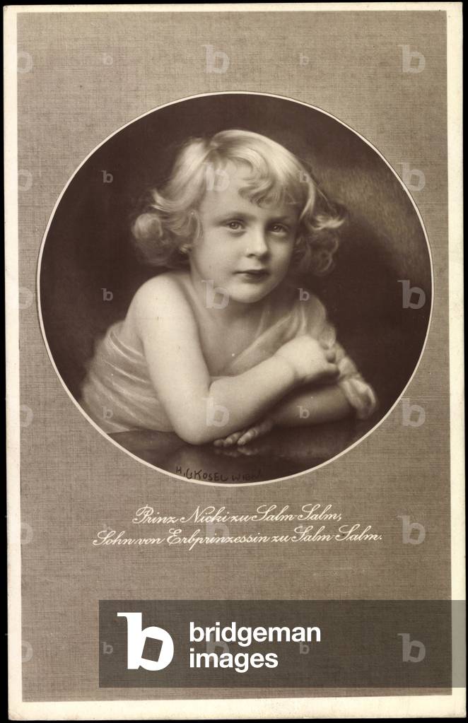 Prince Nicki zu Salm Salm, son of the hereditary princess