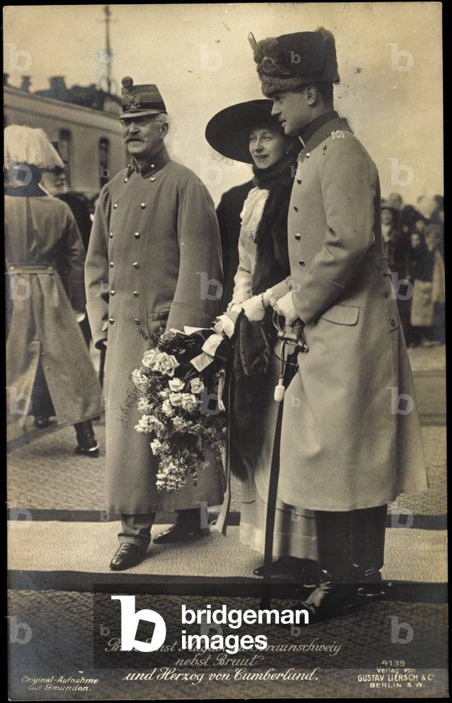 Prince Ernst August, Braunschweig, Bride, Liersch 4139