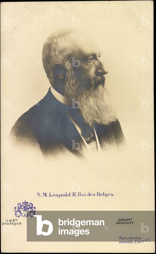 Belgium His Majesty King Leopold 2, portrait photo