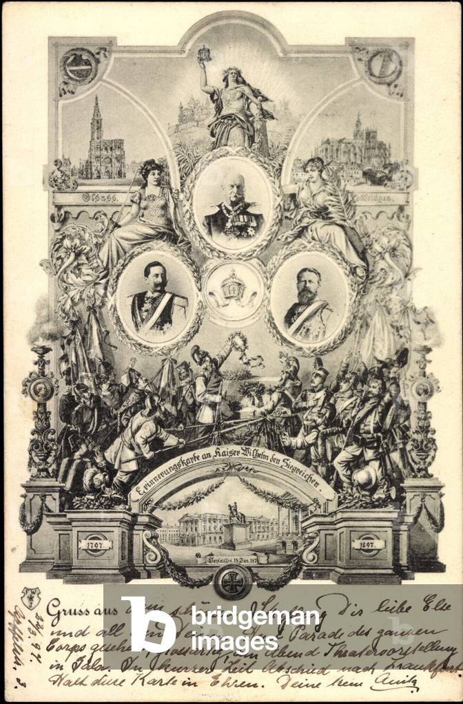 Deutsche Kaiser, Wilhelm I, Wilhelm II, Friedrich III