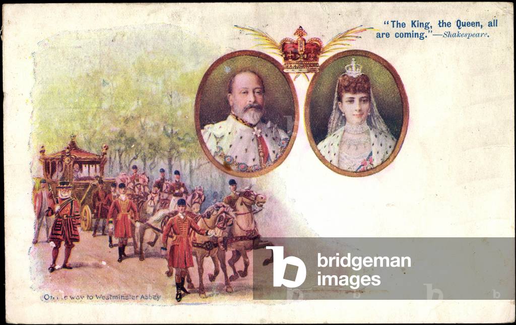 Hochzeit Edward VII, Shespeare, Westminster Abbey