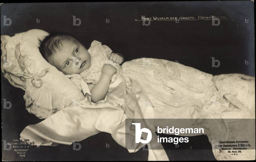 Prince Wilhelm, the youngest Hohenzoller, Liersch 1416