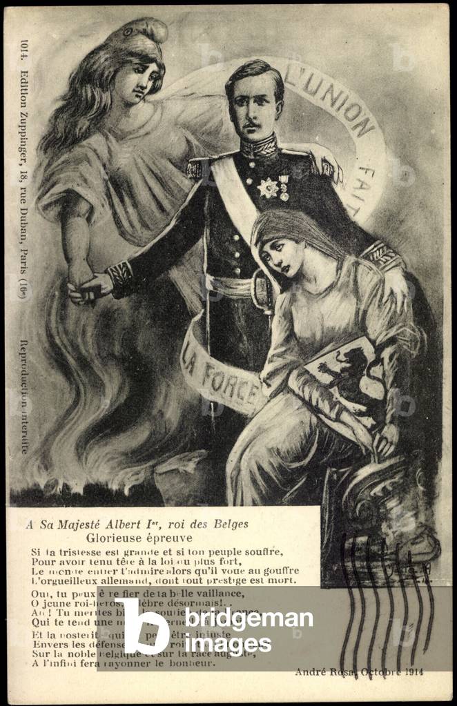 Künstler Albert I, King of the Belgians, Glorious Task