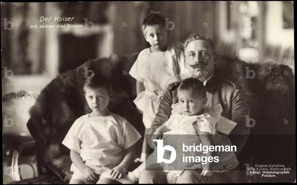 The Emperor, Wilhelm II with his three grandchildren, NPG