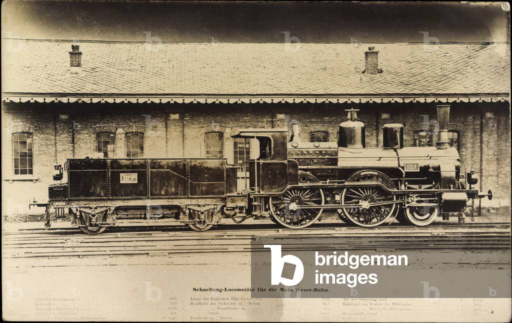 German steam locomotive 107 Henschel u Sohn, Tender
