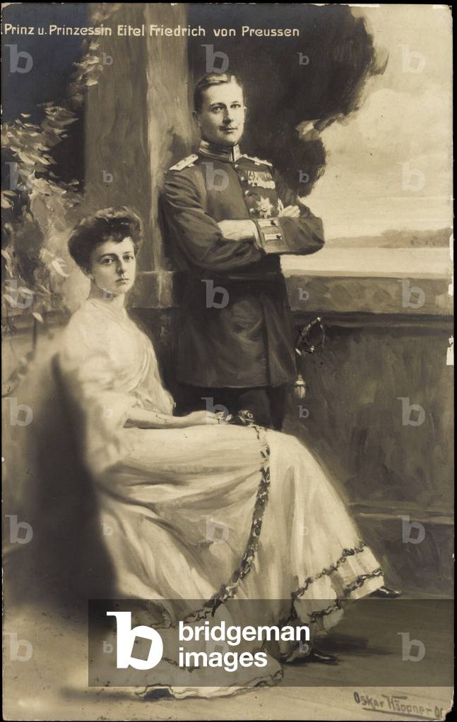 Prince and Princess Eitel Frederick of Prussia