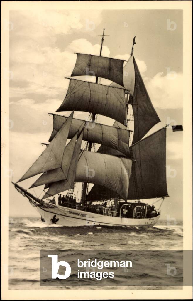 Sailing school ship Wilhelm Pieck, GST, starboard neck