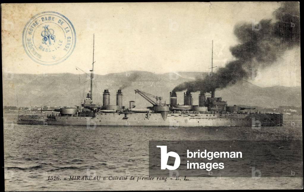 Kriegsschiff Mirabeau, Cuirassé de premier rang