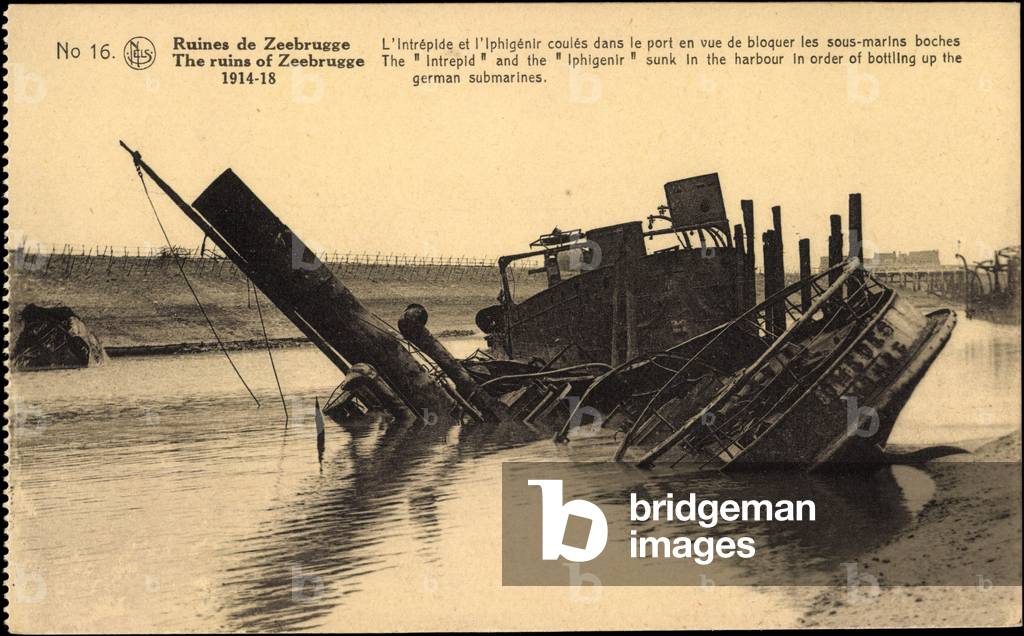 Zeebrugge Westflandern, The Fearless and the Iphigenir