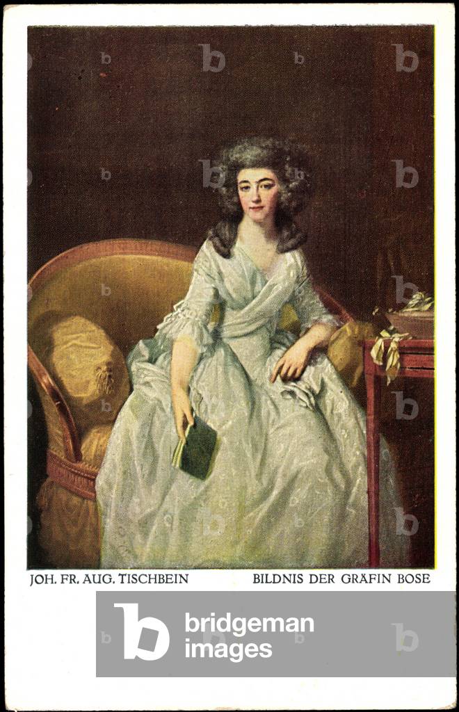 Artist Tischbein, Countess Bose, Hesse Kassel