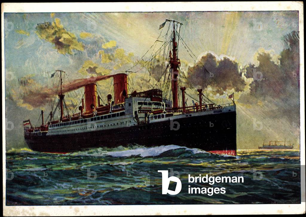 Artist Norddeutscher Lloyd Bremen, Dampfer Munich