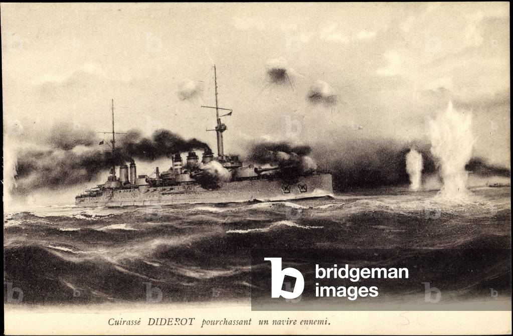 French warship Diderot, Cuirassé