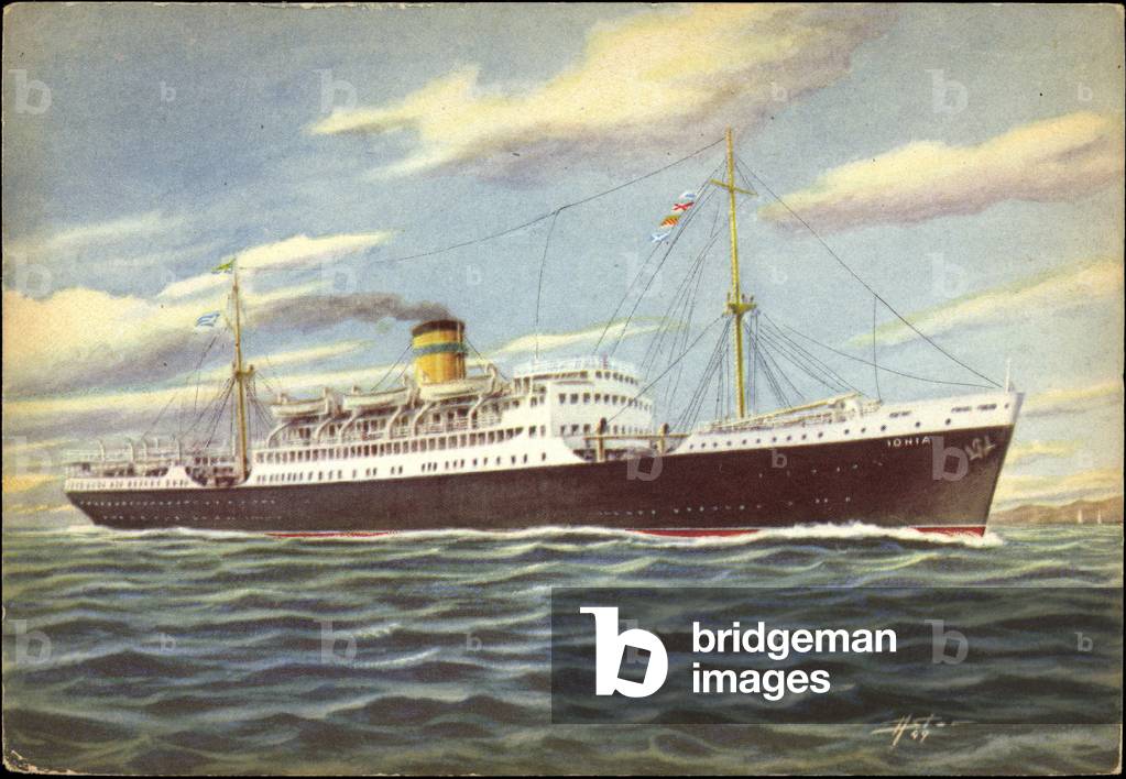 Artist Hellenic Mediterranean Lines, S.S. Ionia