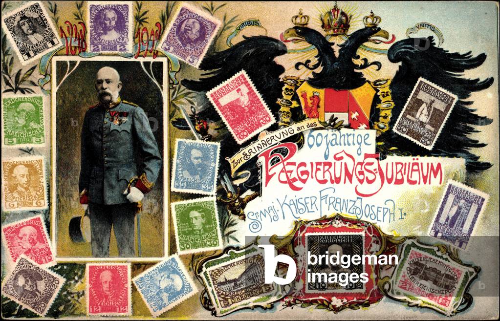 Stamps Emperor Franz Joseph I Jubilee, Puller
