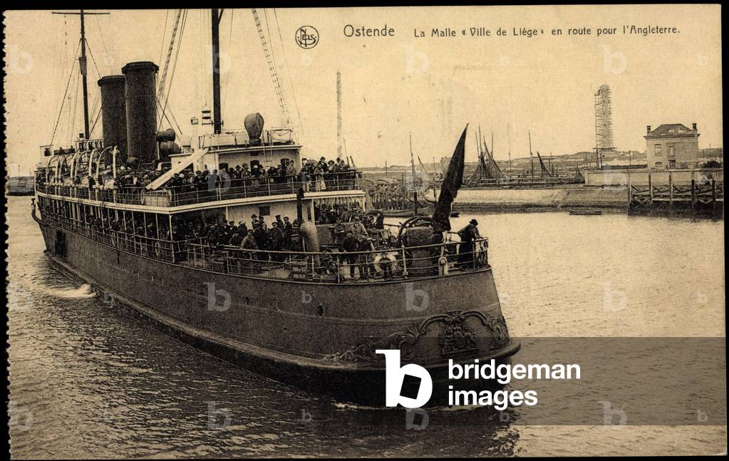 Ostend, La Malle City of Liège, for England