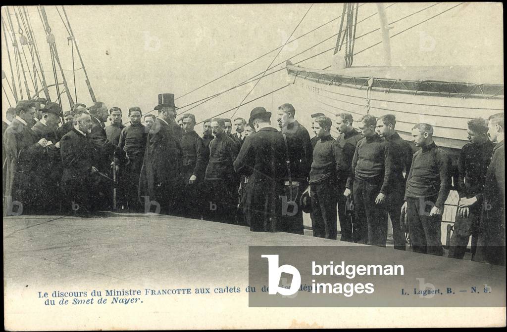 Smet de Nayer, Minister Francotte, Soldaten