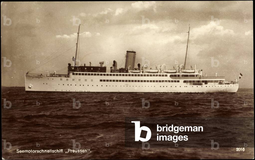Rapid steamer Prussia, North German Lloyd Bremen