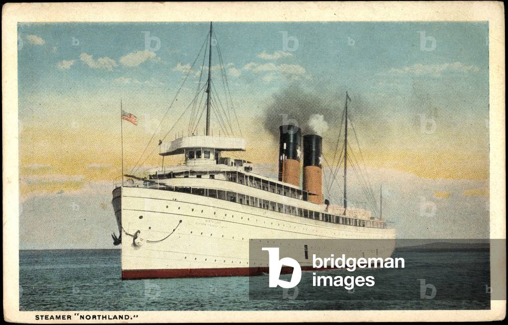 White Star Line, Steamer Northland, U.S Flag