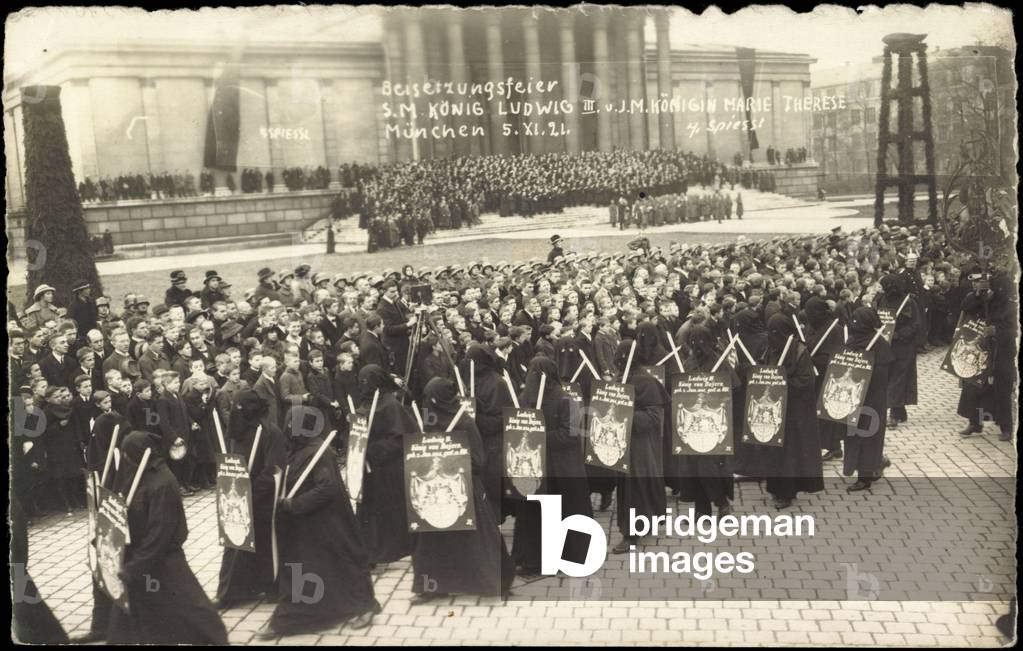 Photo Munich, funeral ceremony, King Ludwig III