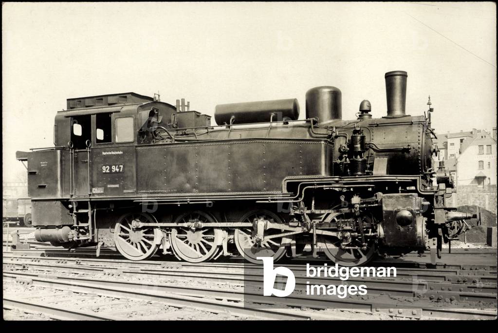 Photo German freight locomotive No. 92 947 Prussia