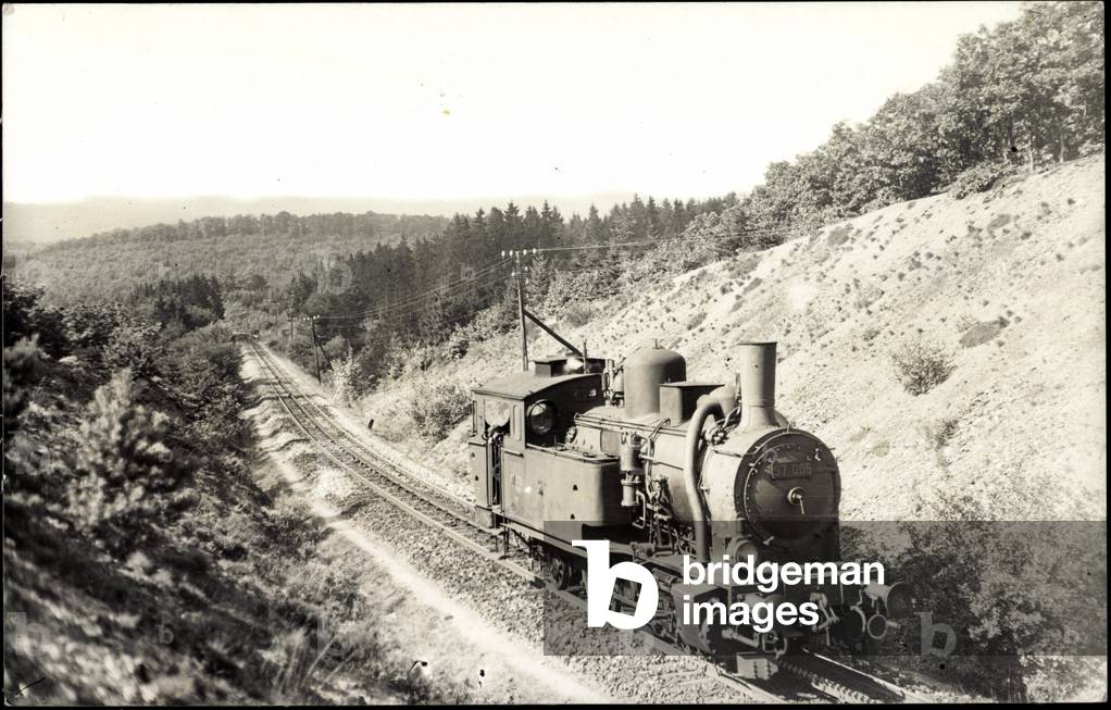 Photo German gear locomotive No. 97 005, DRG new locomotive