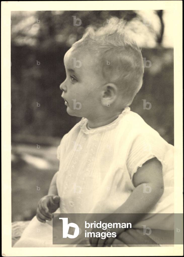 Photo Ak Princess Johanna of Hesse as a toddler (b/w photo)