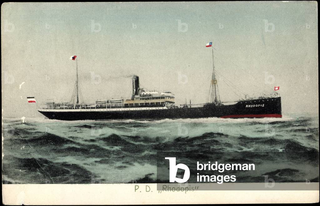 P.D. Rhodopis, Steamship Society Kosmos