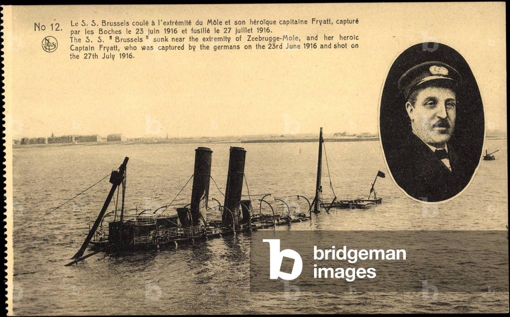 Warships, S.S. Brussels and Captain Fryhatt