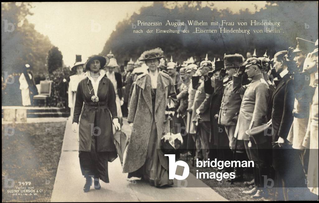 Princess August Wilhelm, wife of Hindenburg