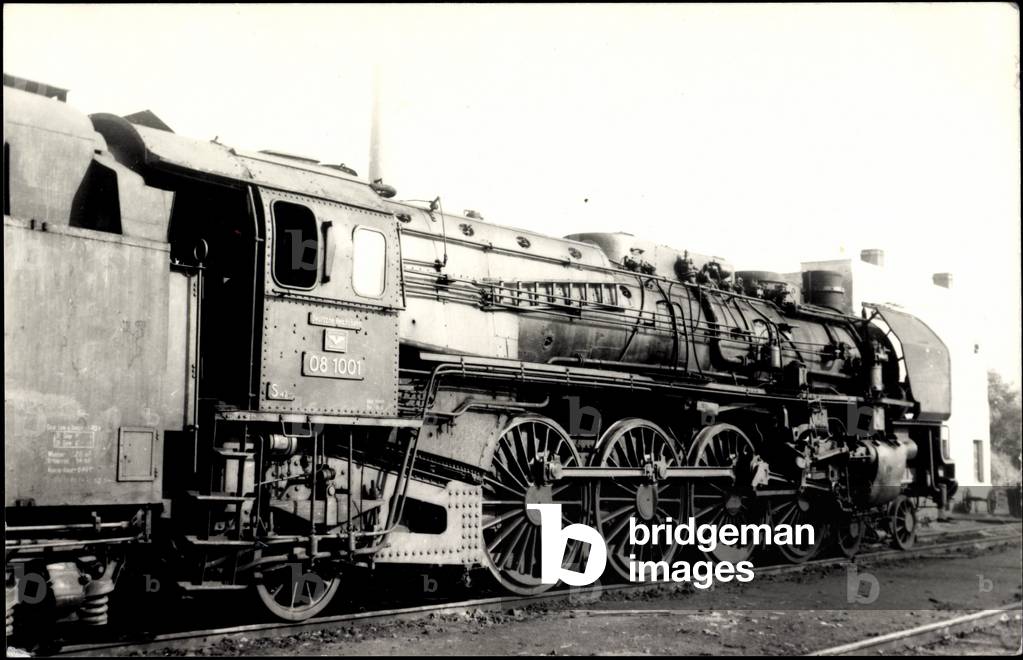 Photo German steam locomotive No. 08 1001, 241 021, Tender