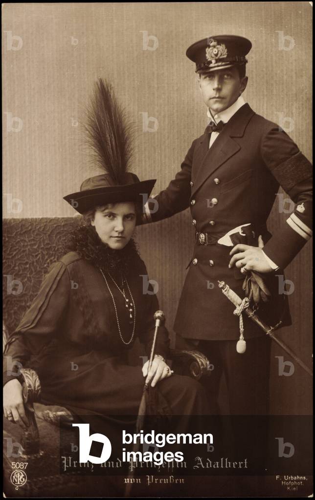 Prince and Princess Adalbert of Prussia, NPG 5087