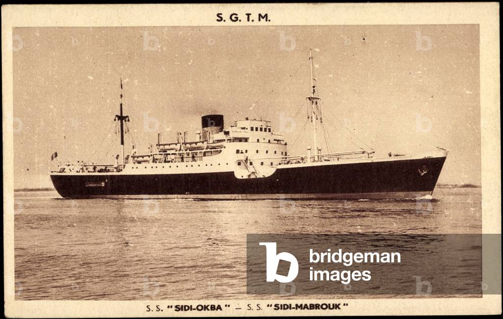French Line CGT, S.S. Sidi Okba, S.S. Sidi Mabrouk
