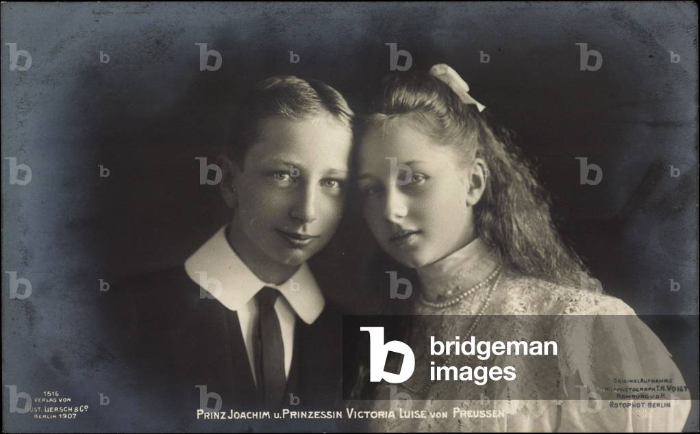 Prince Joachim, Princess Victoria Luise, Liersch 1516