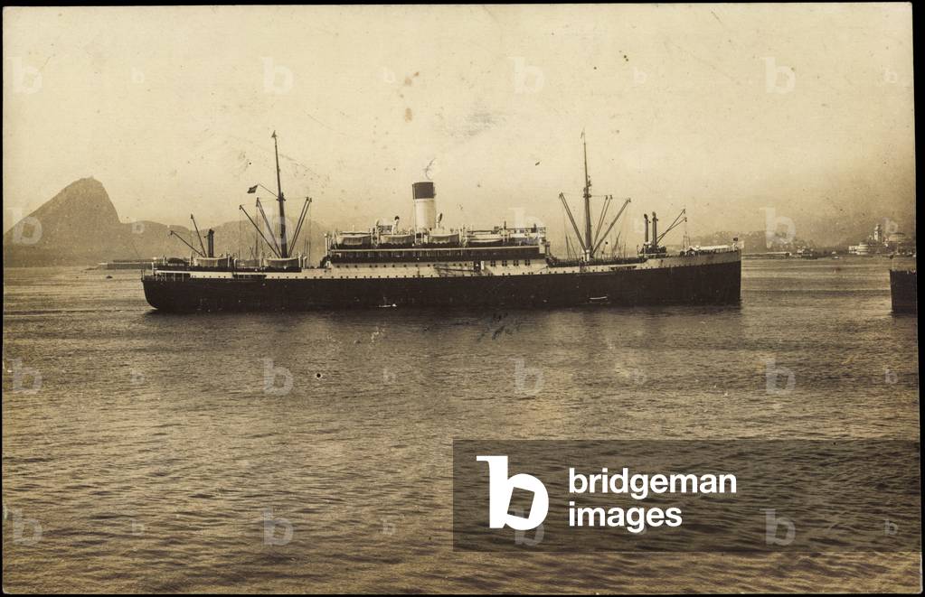Photo Rio de Janeiro, HSDG, Steamship Cap Norte