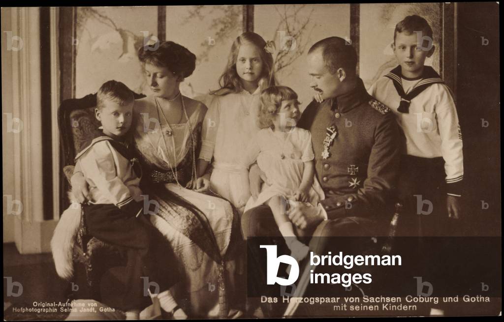 Victoria Adelheid, Carl Eduard, Saxony Coburg, Children