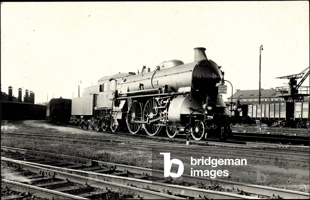 Photo German steam locomotive 3201 Bavaria, 1906
