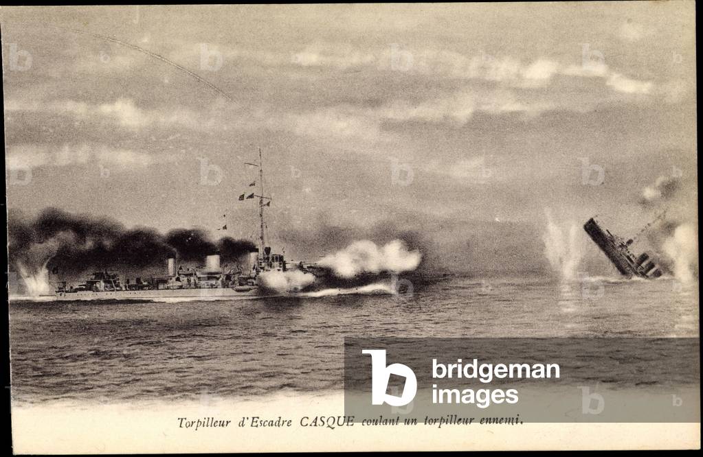 French warship Casque, Torpilleur